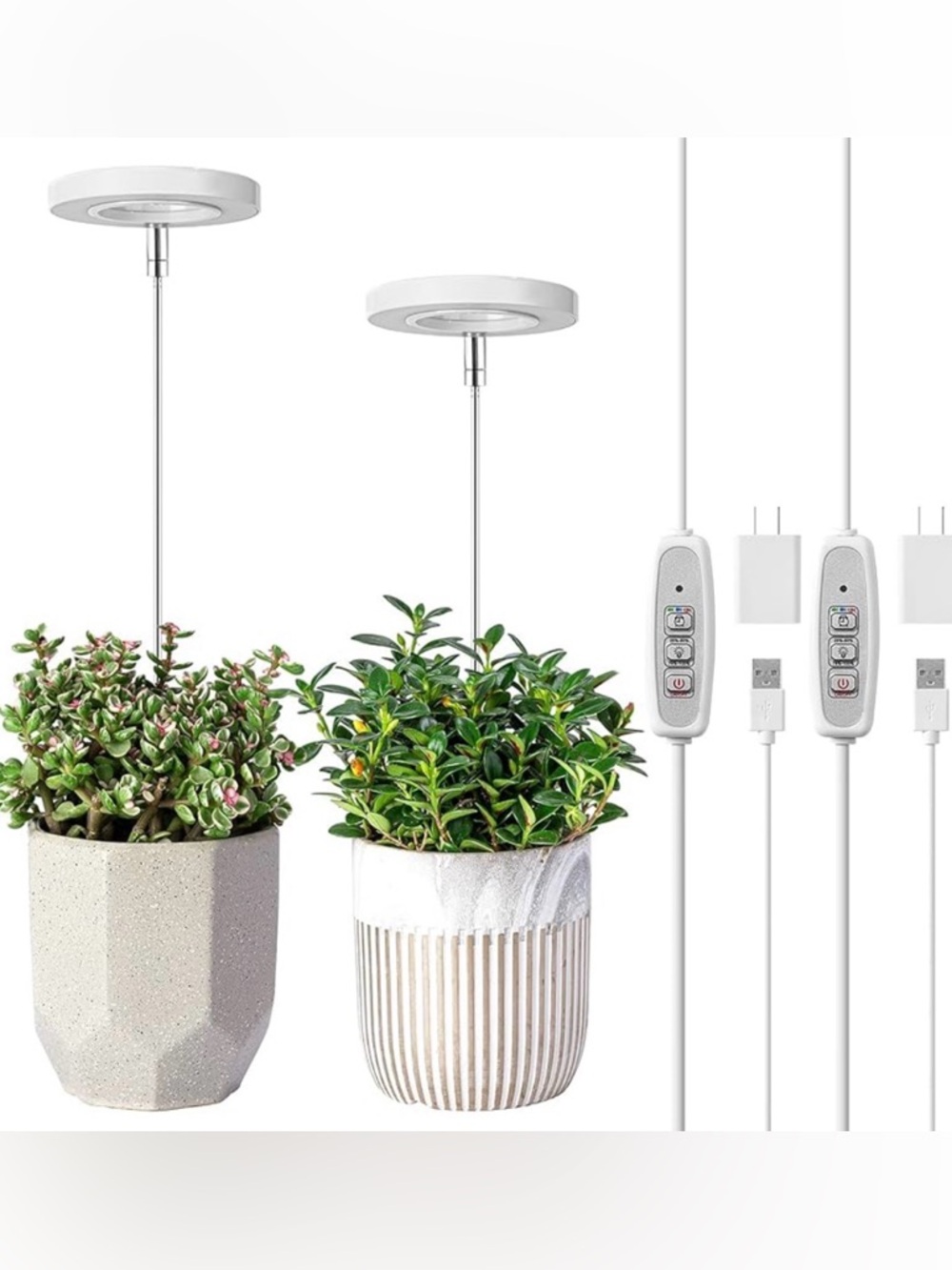LED Grow Lights Set of Two NWT